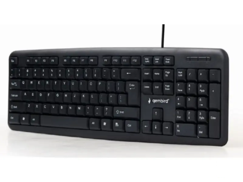 Gembird Tastatura standart usb ENG/black KB-U-103