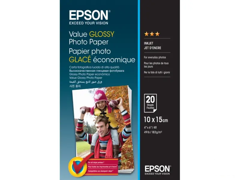 EPSON S400037 10x15cm (20 listova) glossy foto papir 