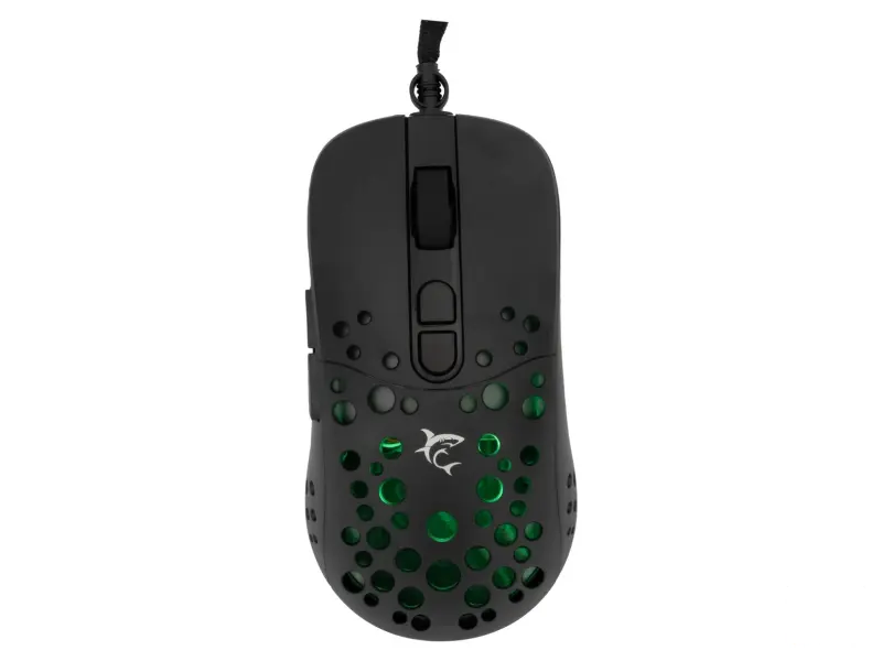 White Shark TRISTAN-2 Crni RGB / 12.800 dpi