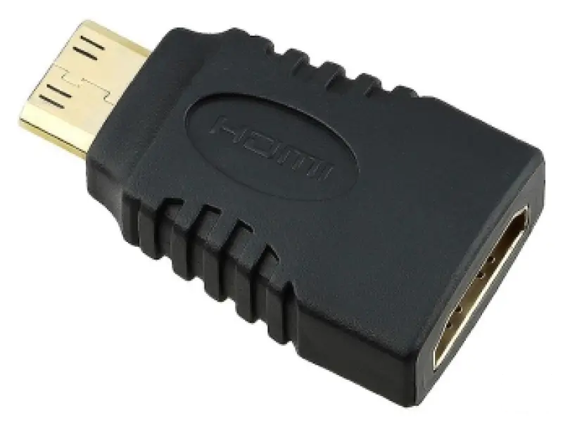 FAST ASIA Adapter Mini HDMI (M) - HDMI (F) crni 