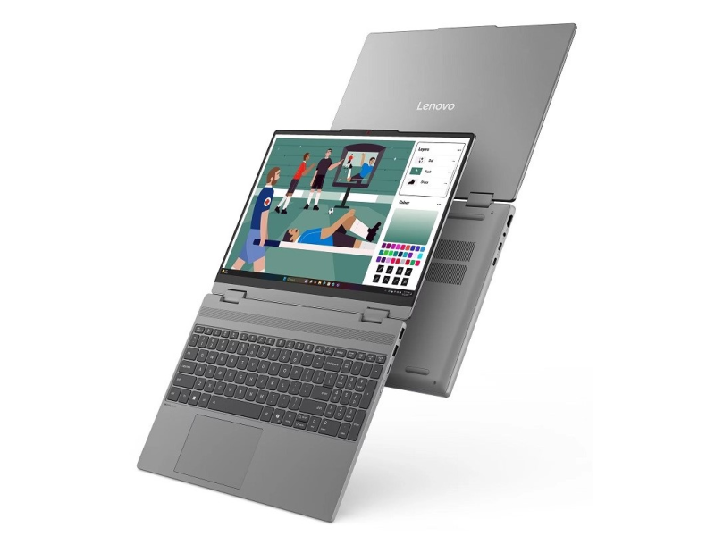 Lenovo IdeaPad 5 2-in-1 Ultra7 355/512GB/16GB/Integrated/15.3 WUXGA IPS Touch/Bclit YU/LunaGrey/NoOS