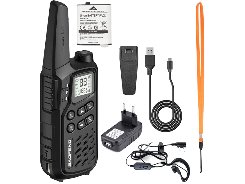 Baofeng BF-T25E crna Radio stanica 2komada