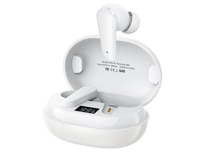 REMAX TWS-46 Wireless slušalice bele 