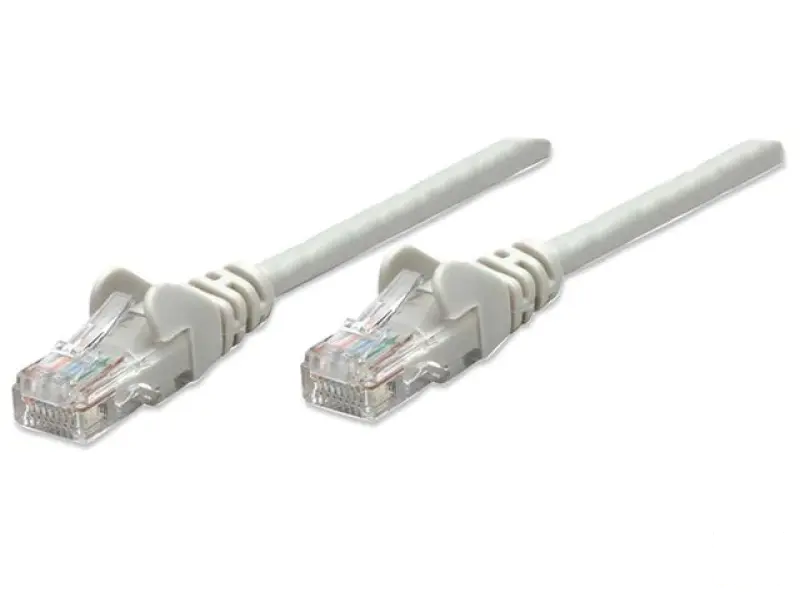 Kabl Intellinet Patch, Cat6 compatible, U/UTP, 3m, sivi 334129
