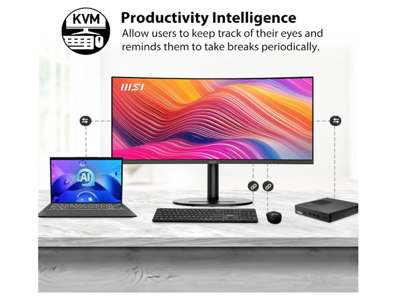 MON 34 MSI MODERN MP342CQ 120Hz UWQHD VA