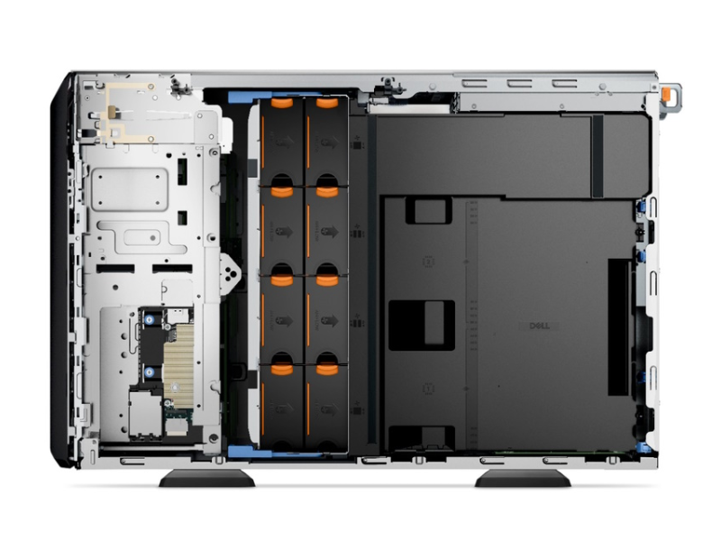 DELL PowerEdge T560 Xeon Silver 4510 12C 1x32GB H755 1x480GB SSD RI 1100W (1+1) 3yr NBD + šine