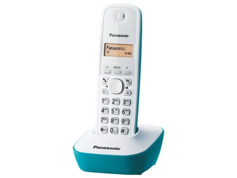 PANASONIC telefon KX-TG1611FXC belo-plavi