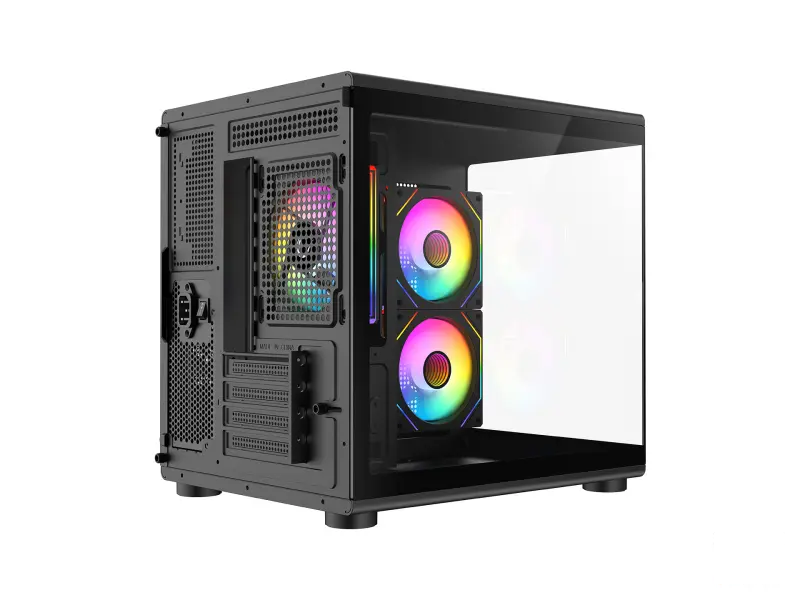 Rampage CASE MINID V1 3x120mm ARGB 750W 80+ Bronze