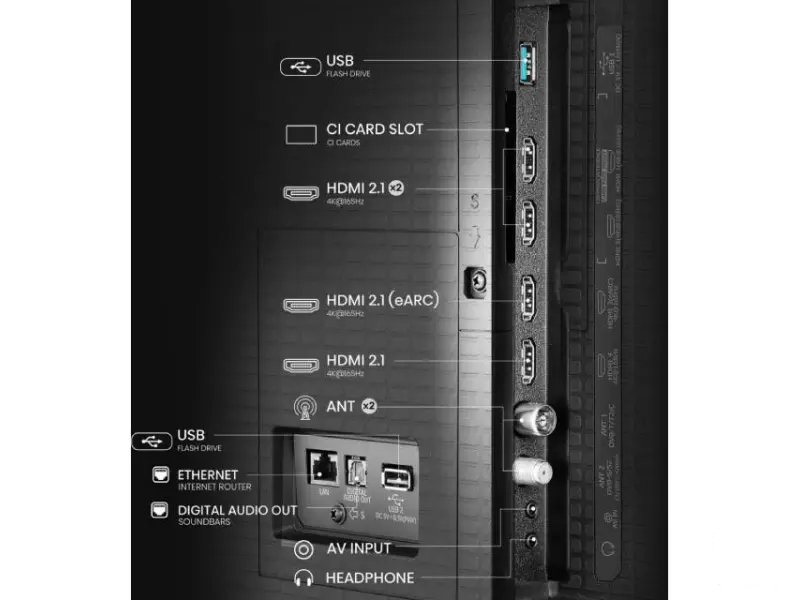 HISENSE 85 inča 85U7Q PRO ULED Mini-LED 4K UHD Smart TV 