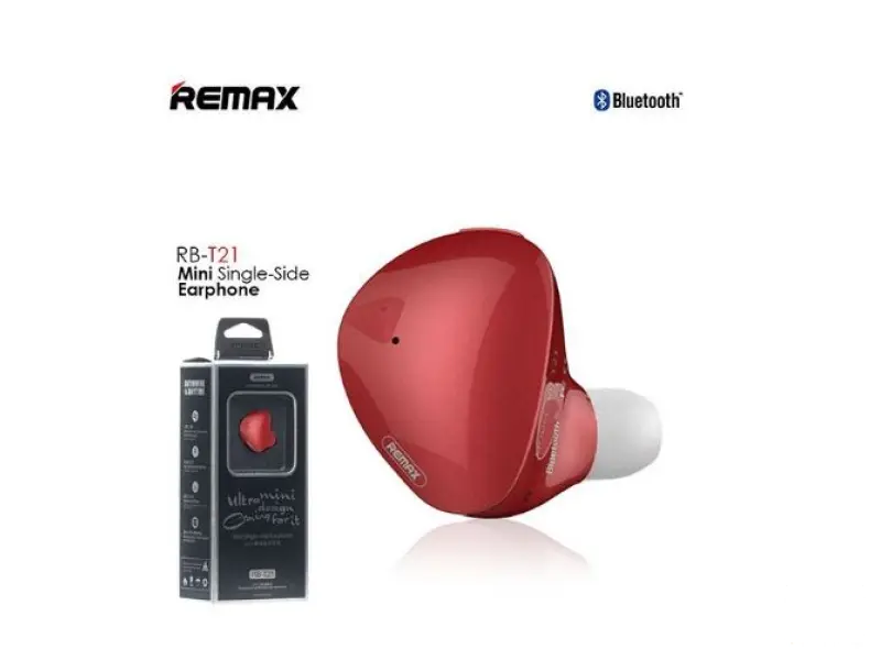 REMAX RB-T21 Single side bluetooth slušalice crvena 