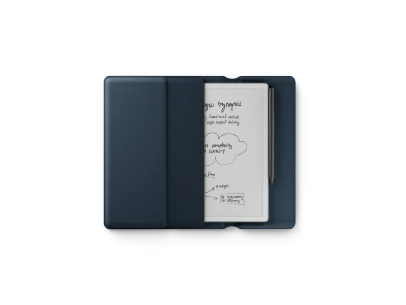 reMarkable Paper Pure +Marker Plus+Sleeve Folio Blue
