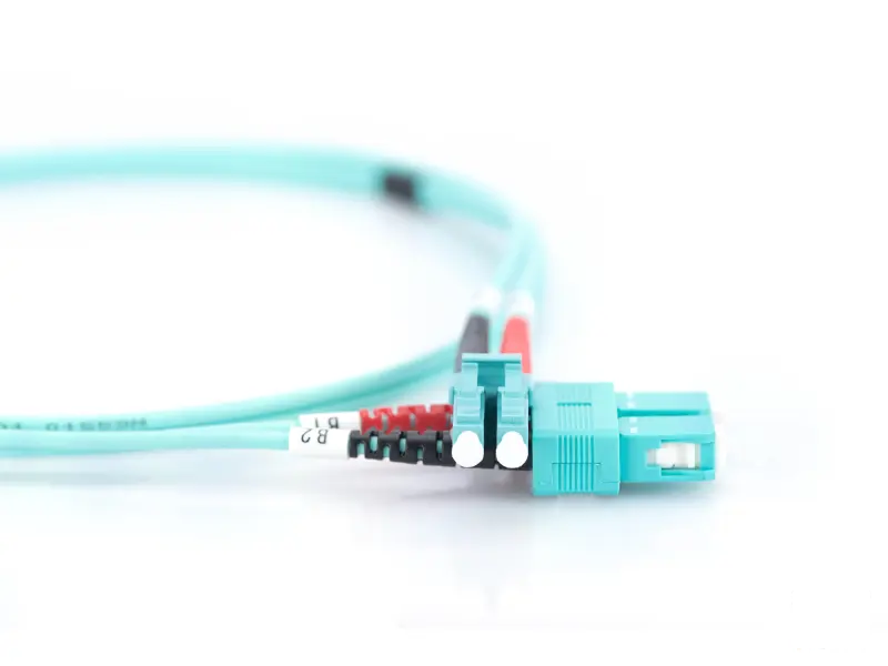 Digitus FO patch cord, duplex, LC to SC MM OM3 50/125 µ, 5 m