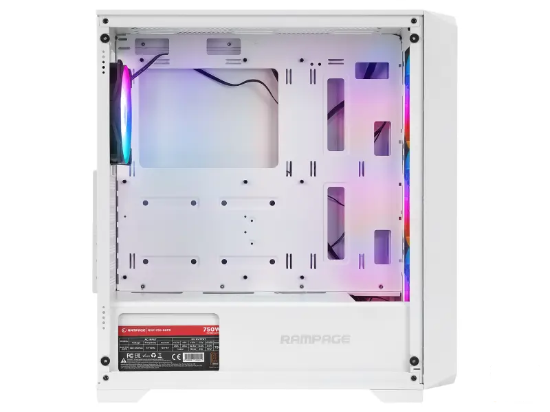 Rampage CASE SPEAR 4x120 RGB, 750W 80+ Bronze