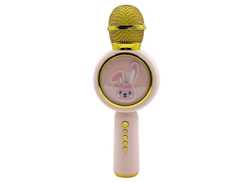 WSTER Karaoke Bluetooth Mikrofon X6 roze