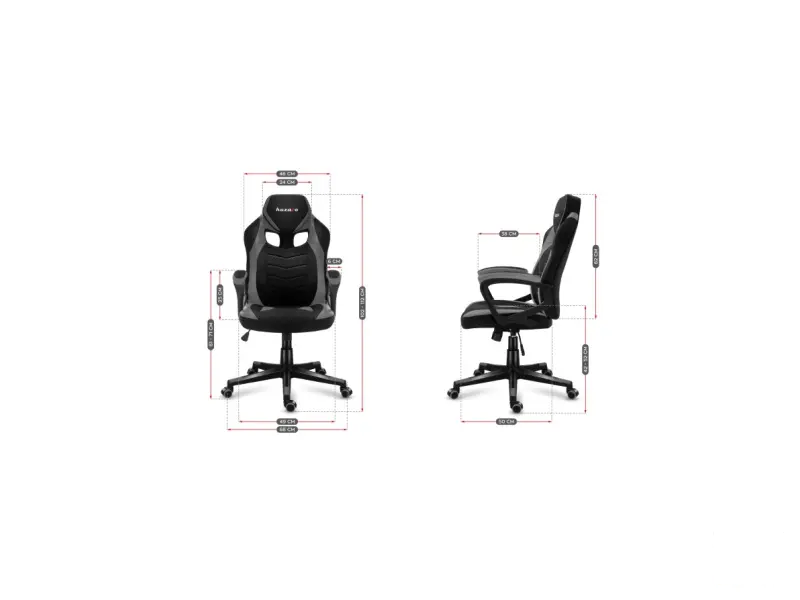 Huzaro Gaming stolica HZ Force 2.5 Grey Mesh