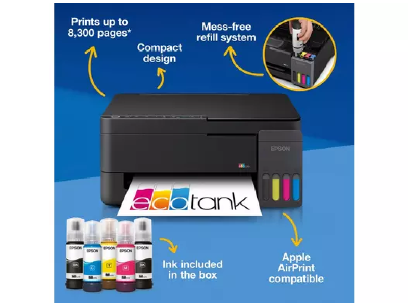 Epson EcoTank L3350 A4 ink tank multifunkcijski štampač
