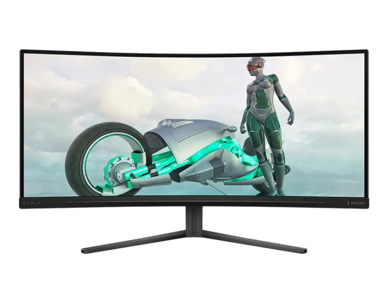 PHILIPS_ 34 inča Evnia 34M2C3500L/00 UWQHD 3440x1440 180 Hz zakrivljeni gaming monitor 