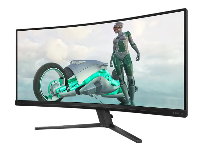 PHILIPS_ 34 inča Evnia 34M2C3500L/00 UWQHD 3440x1440 180 Hz zakrivljeni gaming monitor 