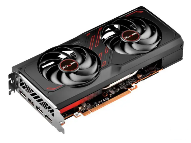 SAPPHIRE AMD Radeon RX 7600 8GB 128bit PULSE RX 7600 GAMING OC 8GB (11324-01-20G) 