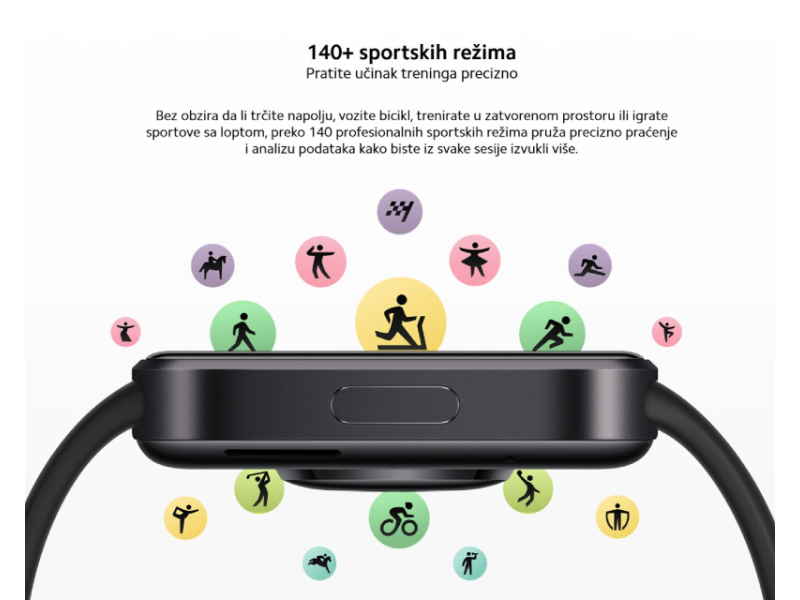XIAOMI REDMI Watch 6 Active Midnight Black sat (BHR09CZGL)