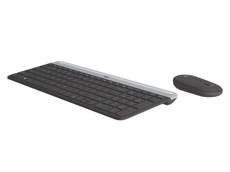 LOGITECH MK470 Wireless Desktop YU Graphite tastatura + miš 
