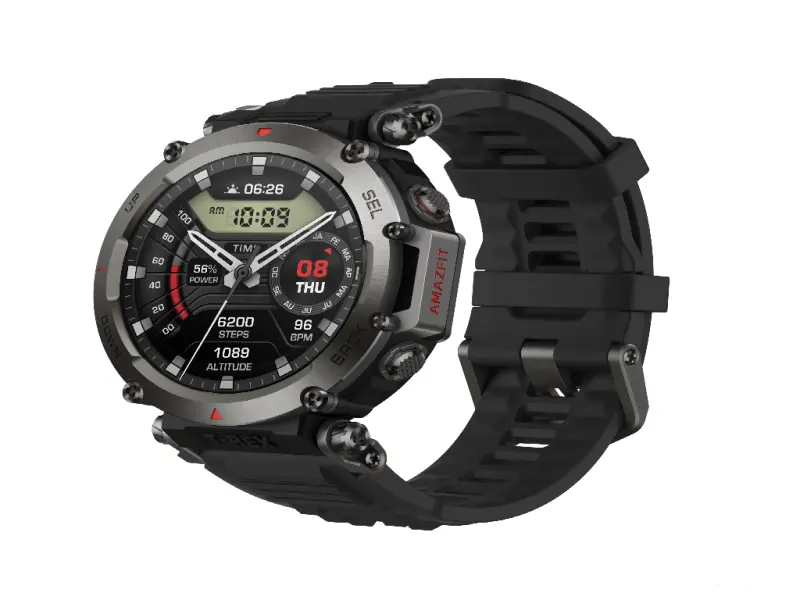 Amazfit T-Rex Ultra Abyss Black/Steel/10ATM/Amoled 1.39"/89g/WiFi/BT