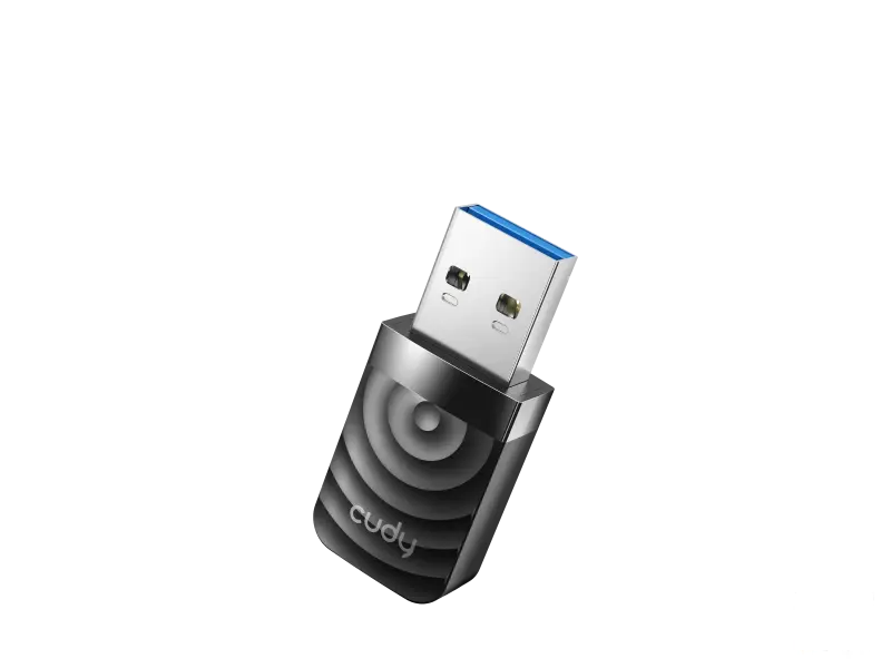 CUDY Adapter WU1300S AC1300 USB Dual-Band Wi-Fi