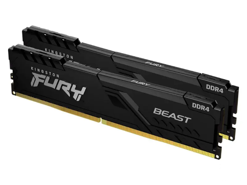 KINGSTON DIMM DDR4 16GB (2x8GB kit) 3600MT/s KF436C17BBK2/16 Fury Beast Black 