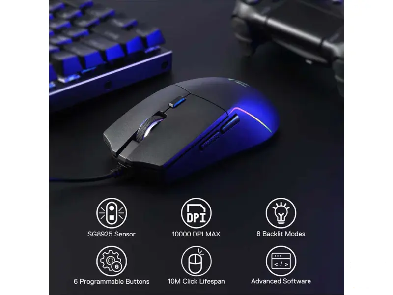 Redragon Miš Naga M730-WL Wireless