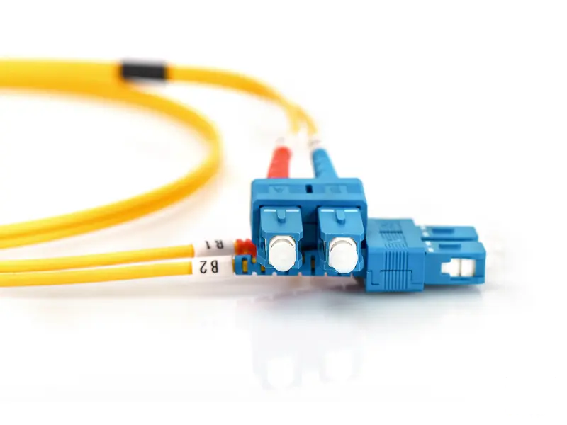 Digitus Opticki patch kabl, singlemode, duplex, 2 m, OS2, SC/SC, zuti