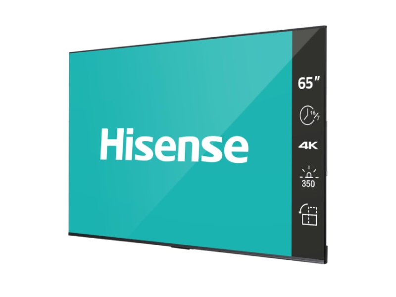 HISENSE 65 inča 65DP30FE 4K UHD 350 nita Digital Signage Display - 16/7 Operation