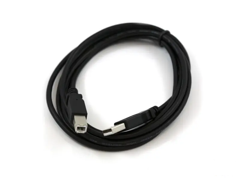 E-GREEN Kabl USB A - USB B M/M 1.8m crni (full bakar) Premium 