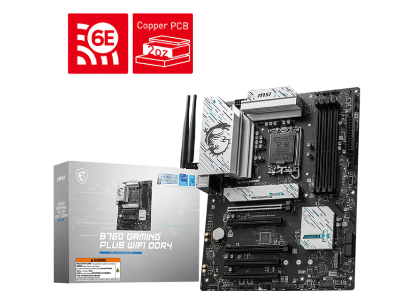 MSI B760 GAMING PLUS WIFI DDR4