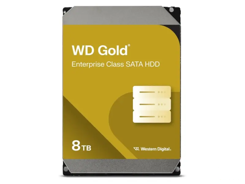 WD GOLD Enterprise HDD 8TB 3.5", 7200 RPM, 256MB Cache, up to 267MB/s transfer rate