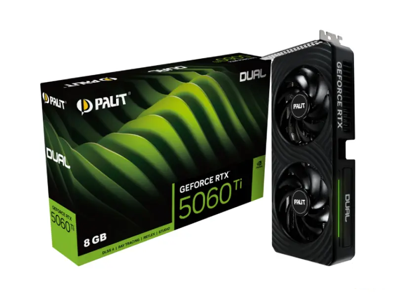 PALIT nVidia GeForce RTX 5060 Ti 8GB 128bit RTX5060 Ti Dual 