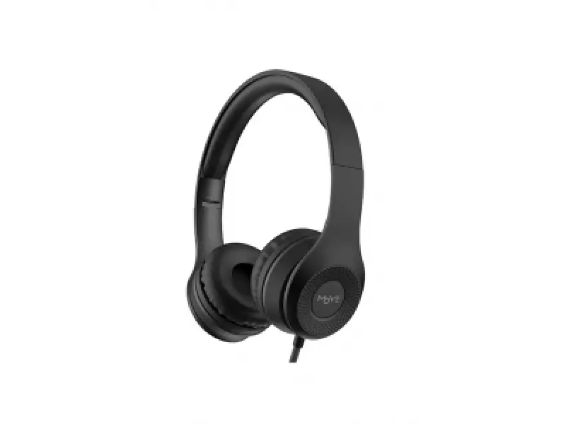 Moye Slušalice Enyo Foldable Headphones with Microphone Black
