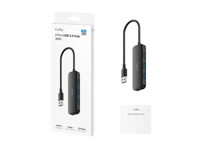 CUDY HUB 4-Port USB 3.0
