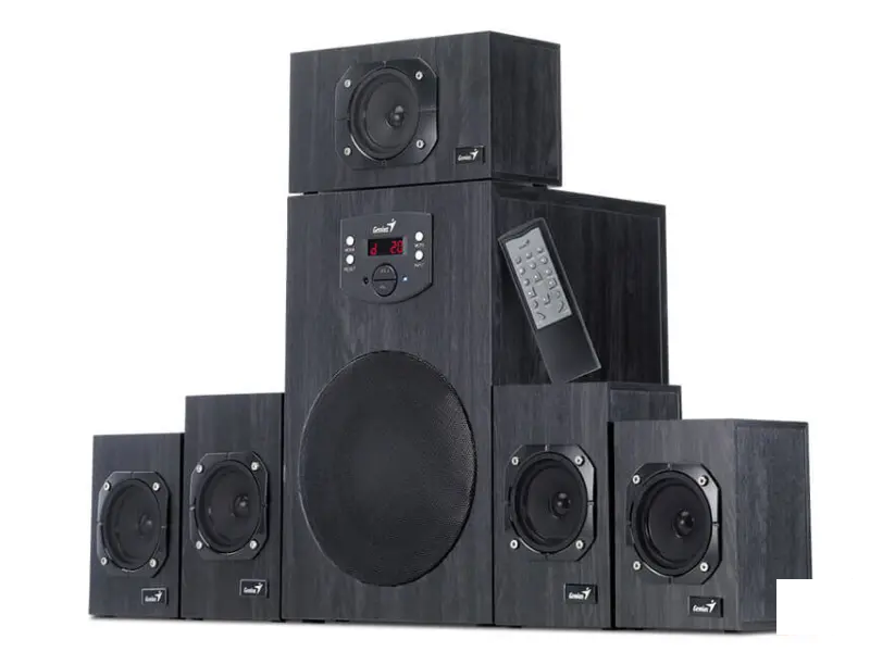 GENIUS SW-HF5.1 4500 v2 crni zvučnici 