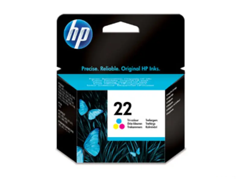 HP No.22 Inkjet Print Cartr.tri-colour (5 ml)  za DeskJet 3920/3940,psc1410,Off.J 5610