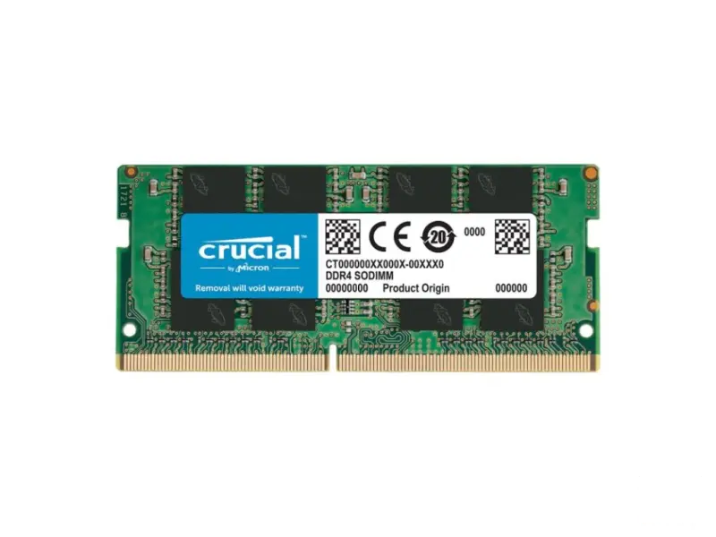 CRUCIAL SODIMM 8GB DDR4 3200 MHz,  Laptop Memory, CL22, 1.2V, 260-Pin