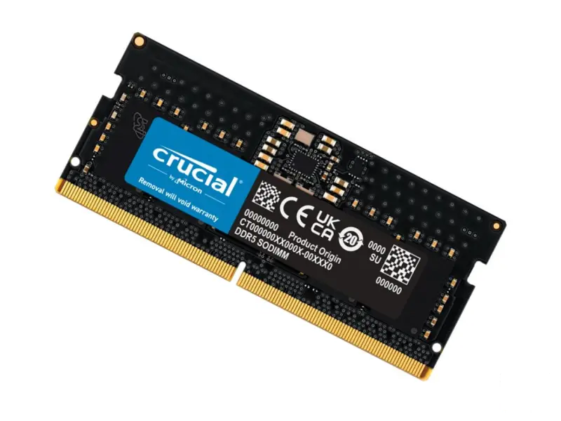 Crucial RAM 32GB 4800MTs DDR5 SODIMM