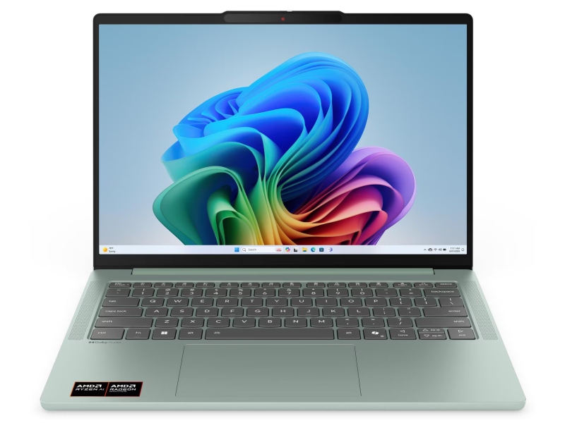 Lenovo 83S10045YA IdeaPad Slim 5 (Breeze Moss, Alum) 14.0" R7AI 16GB 512GB bcklt