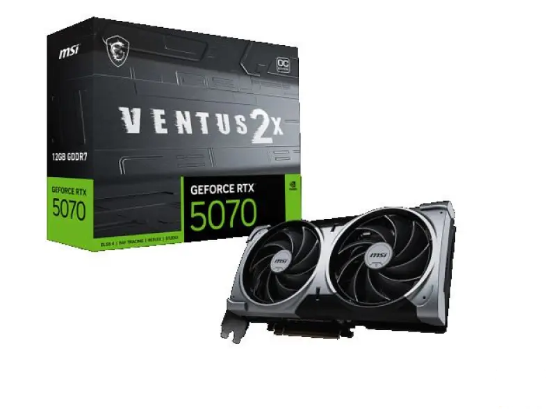 VGA MSI RTX 5070 12G VENTUS 2X OC