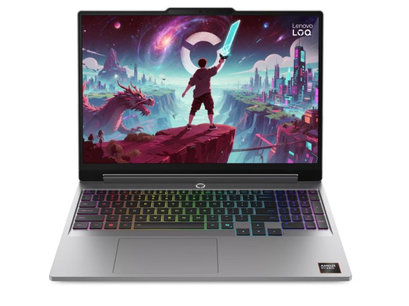 Lenovo LOQ 15AHP11 Ryzen7 250/512GB/16GB/RTX 5060 8GB/15.3" WUXGA IPS/RGB backlit YU/NoOS/Luna grey