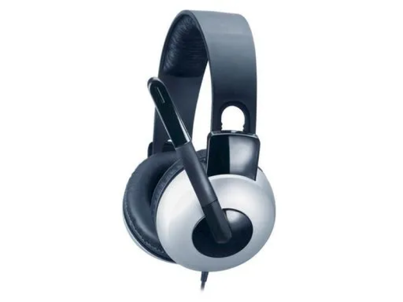 Genius Slušalice HS-05A sa mikrofonom, žičane 3.5mm,1.8m kabl, silver