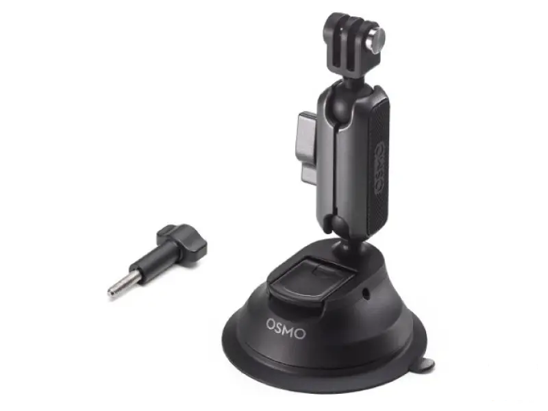 DJI Osmo Action Suction Cup Mount - Osmo Action 5 Pro, Osmo Action 4, Osmo Action 3,DJI Action 2, OA