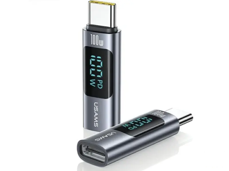 USAMS Adapter Type-C to C digital display 100W