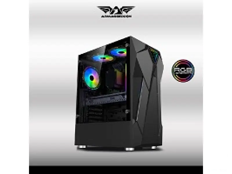 Armaggeddon TRON HOLO-5 ATX Black TRON HOLO-5, Gejmersko kuciste bez napajanja