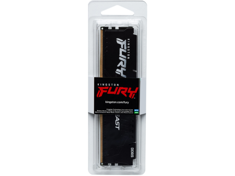KINGSTON DIMM DDR5 16GB 5200MT/s KF552C40BB-16 Fury Beast XMP