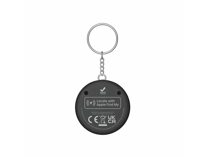 Swissten Find Tag Smart Locator With Apple Find My Function - Black